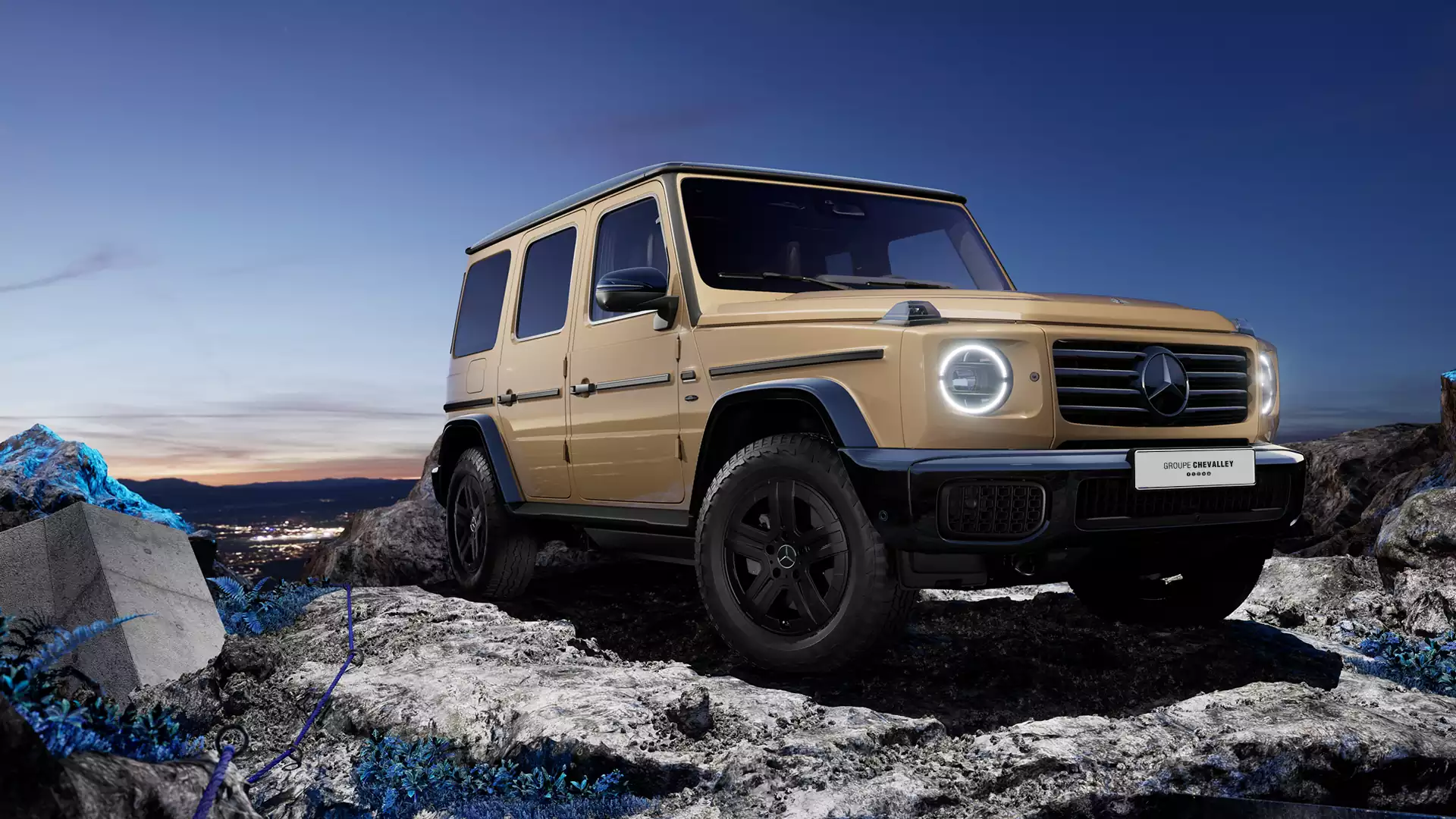 Banniere Mercedes-Benz Classe G electric