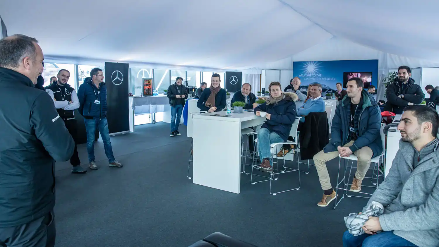 Brief aux clients du Groupe Chevalley - AMG Performance Tour 2020
