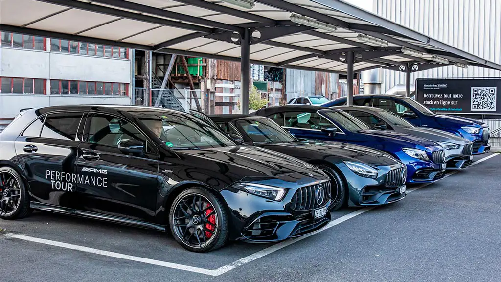 Mercedes-AMG à l'AMG Performance Center de Carouge