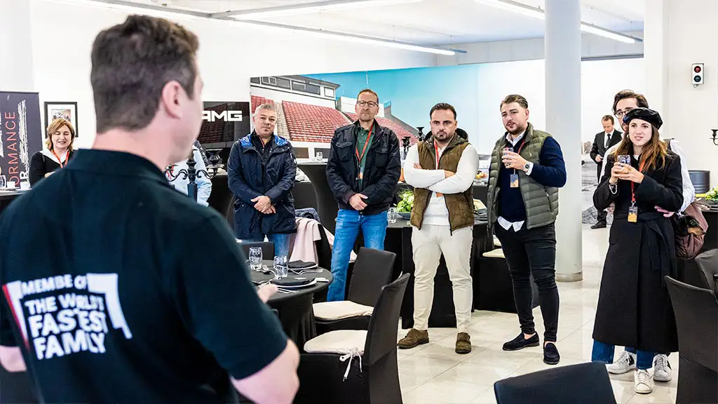 AMG Performance Tour 2022au départ du garage de la Marbrerie à Carouge