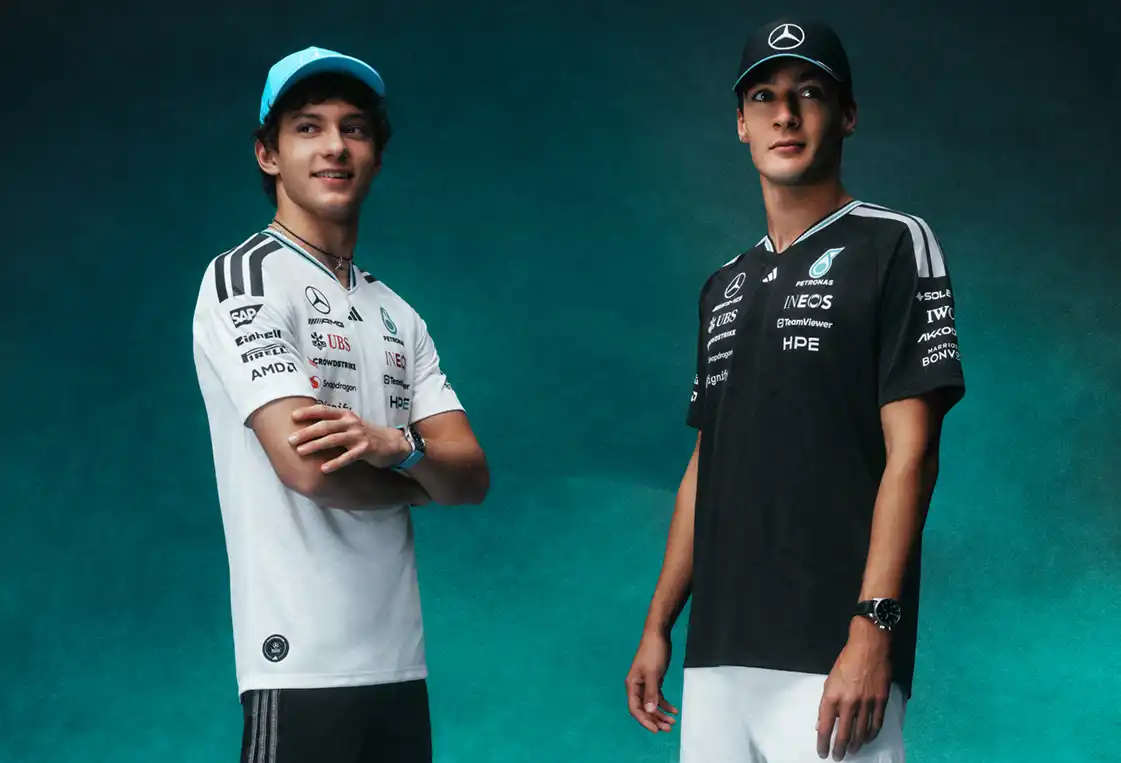 Sélection vêtements et accessoires F1 Mercedes-AMG Petronas boutique du Groupe Chevalley