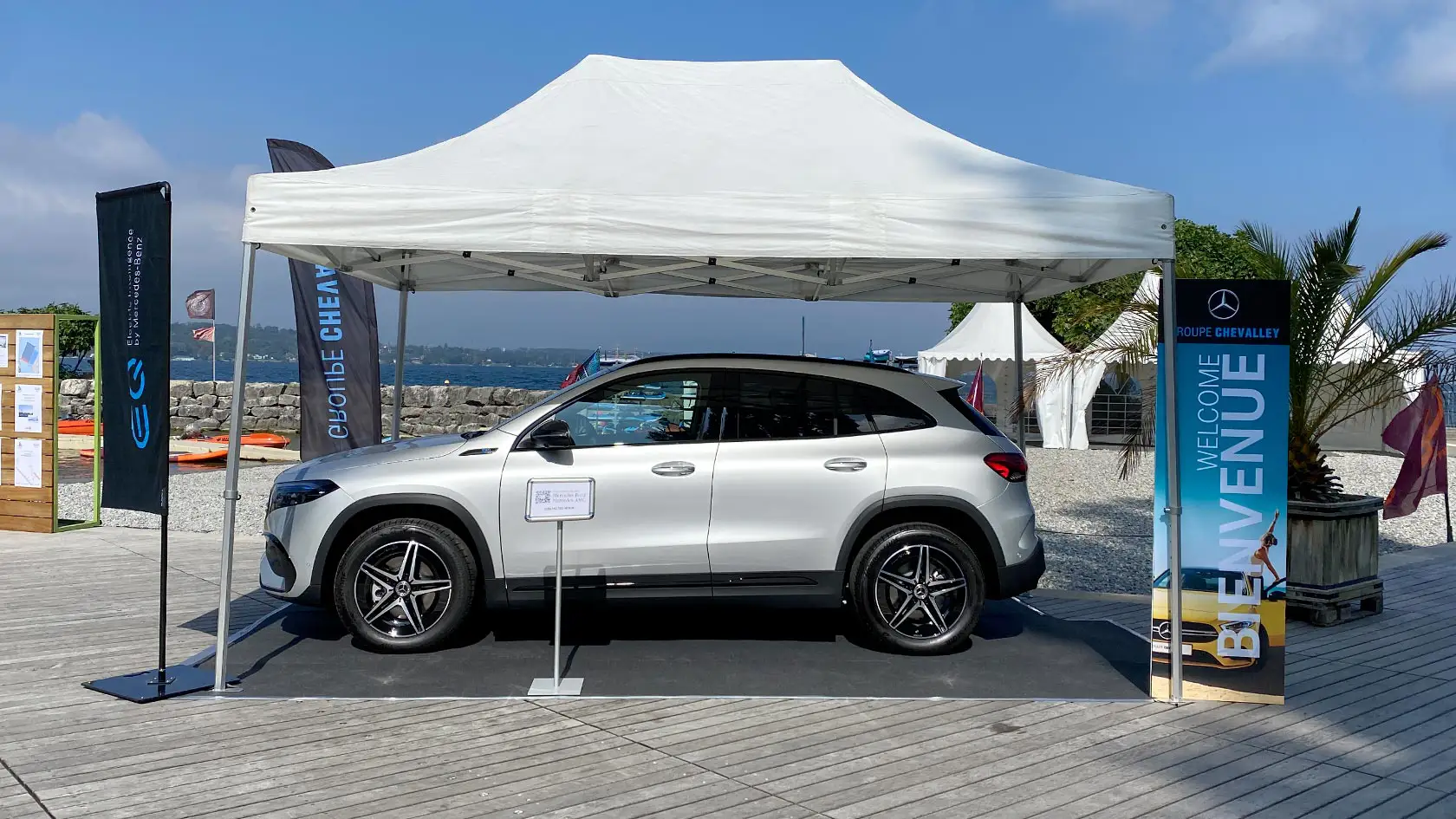 Mercedes GLA au GVA Wind Festival 2021 Tropical Corner – Genève