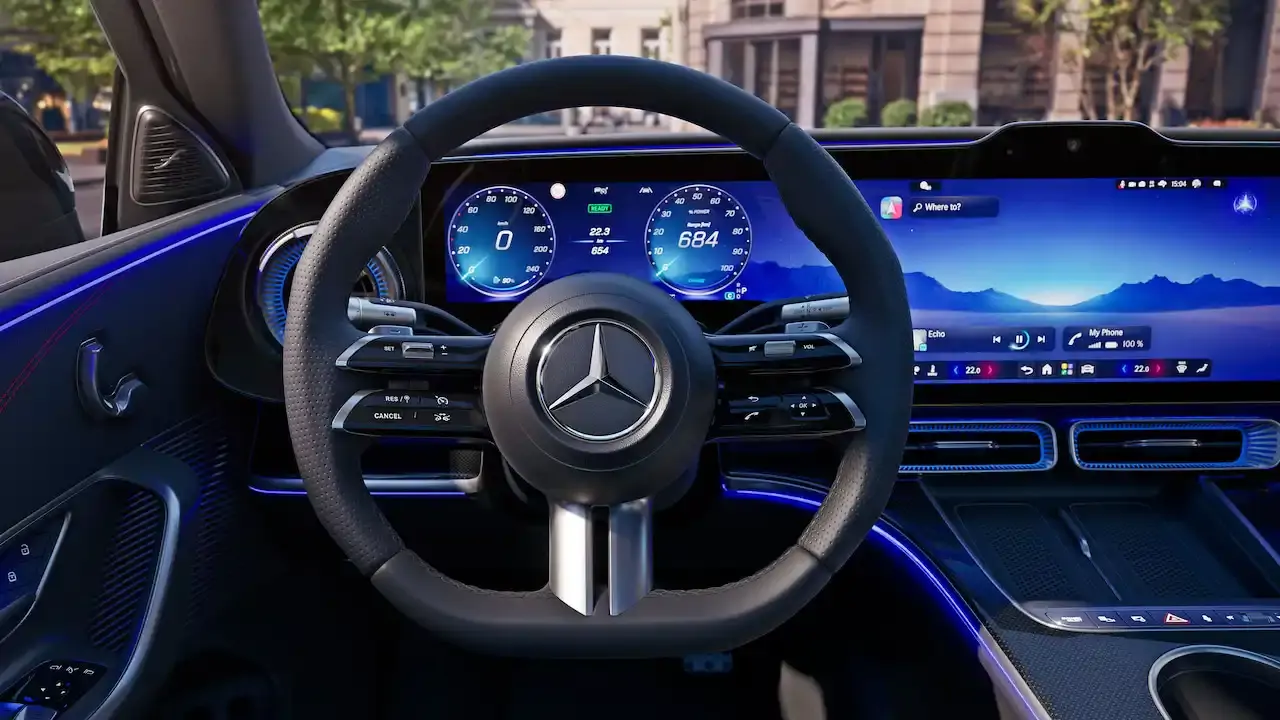 Nouveau volant de la classe C électrique
