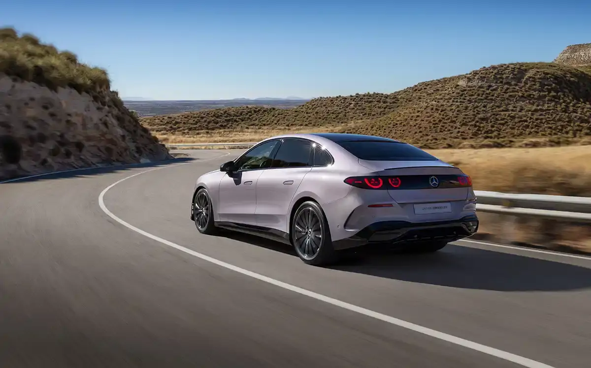Mercedes C electric 2026 Groupe Chevalley sur la route