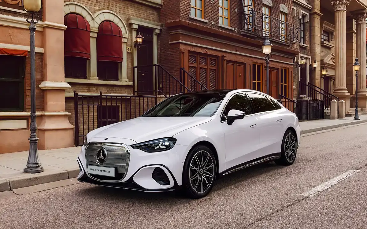 Mercedes Classe C berline EQ 2026 Groupe Chevalley blanche
