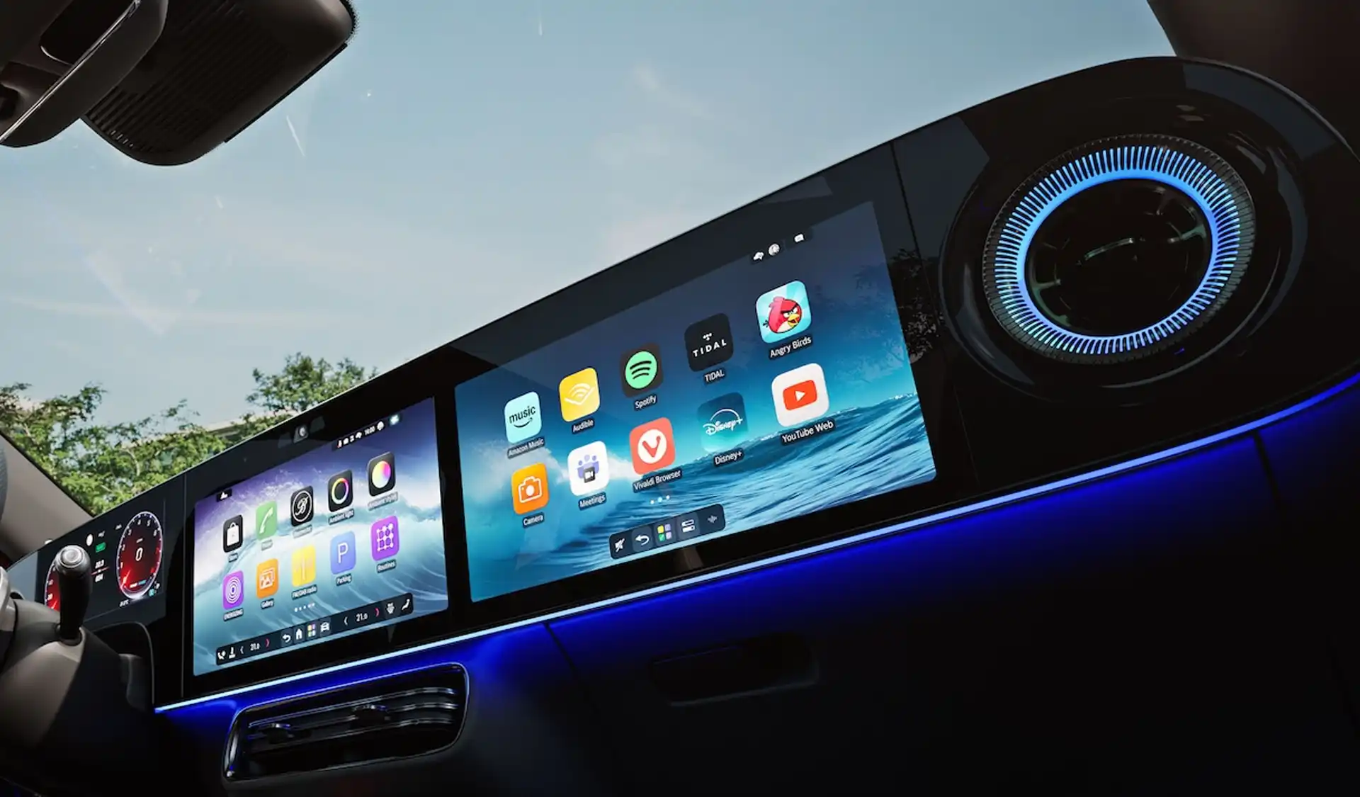 MBUX Superscreen du GLB à Genève