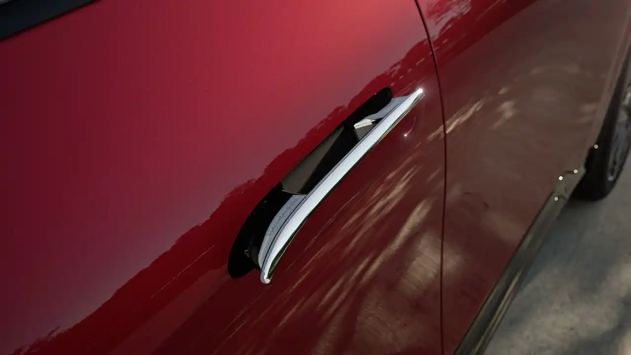 Poignée affleurante du GLB 2026