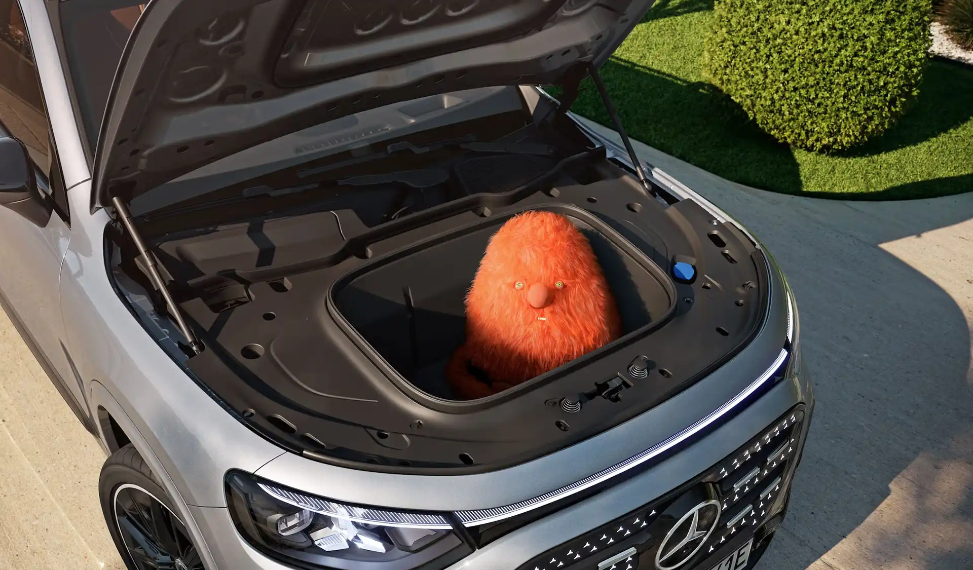 Frunk du Mercedes-Benz GLB électrique Groupe Chevalley