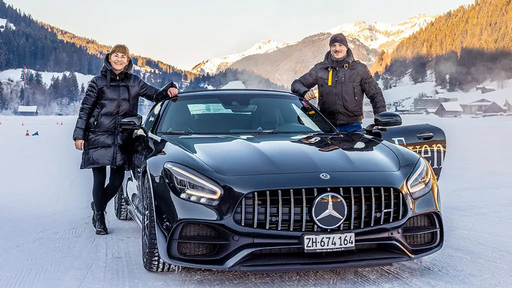 Mercedes Winter Experience 2022 Gstaad