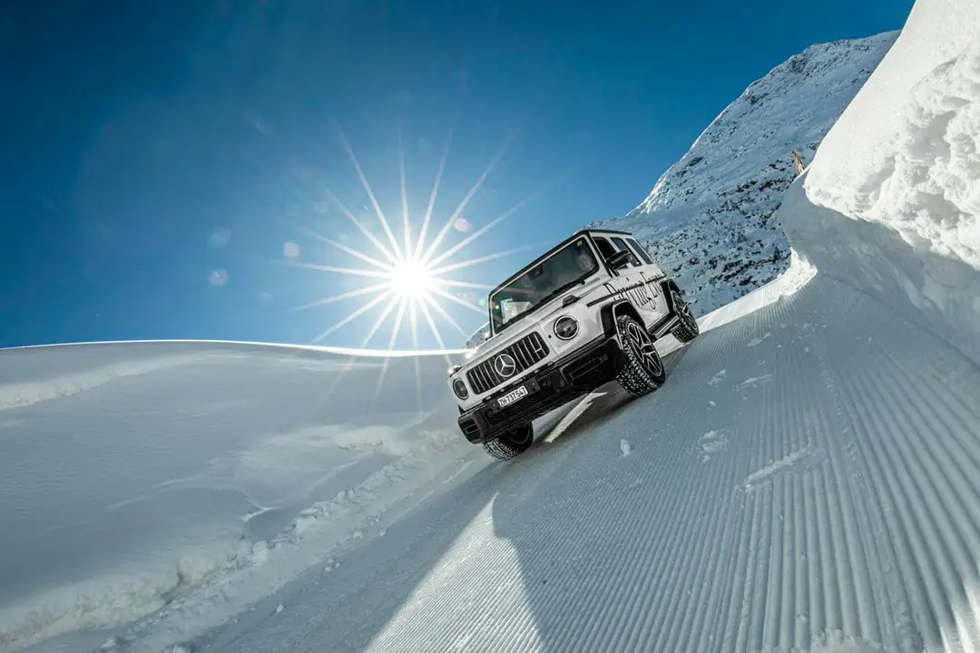 Classe G au Mercedes Winter Experience 2022