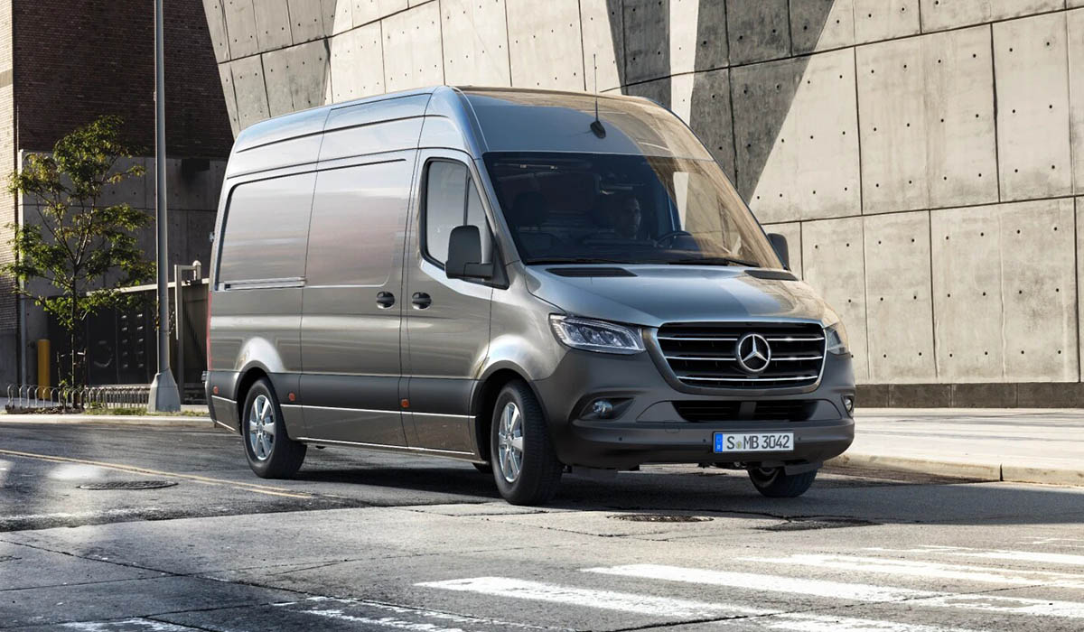 Mercedes Benz Chevalley | eSprinter Van vue avant droit