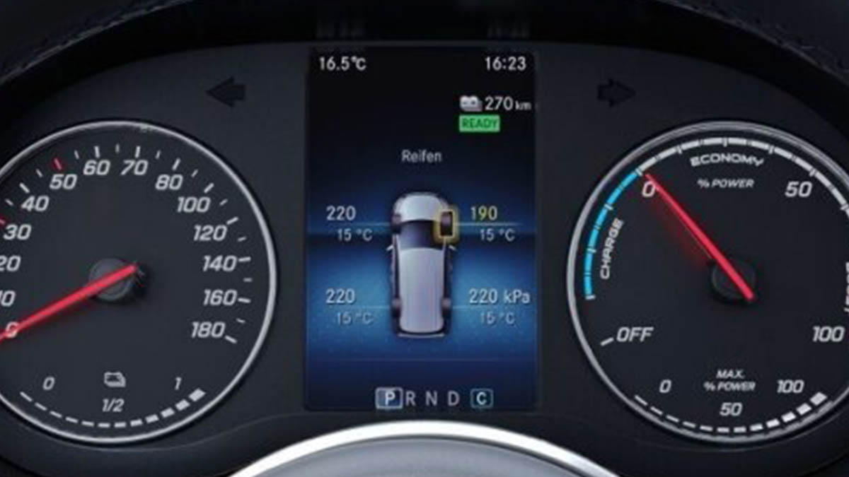 Mercedes Benz Chevalley | eCitan Van vue compteur