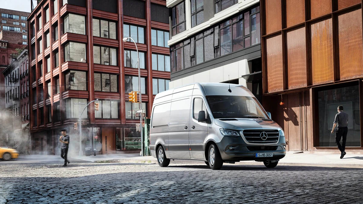 Mercedes Benz Chevalley | Sprinter Van vue 3/4 avant droit