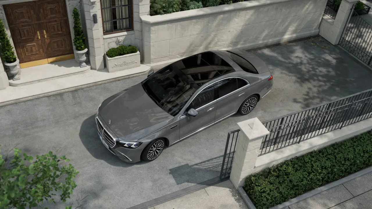 Galerie classe S mercedes-benz chevalley - Vue de haut