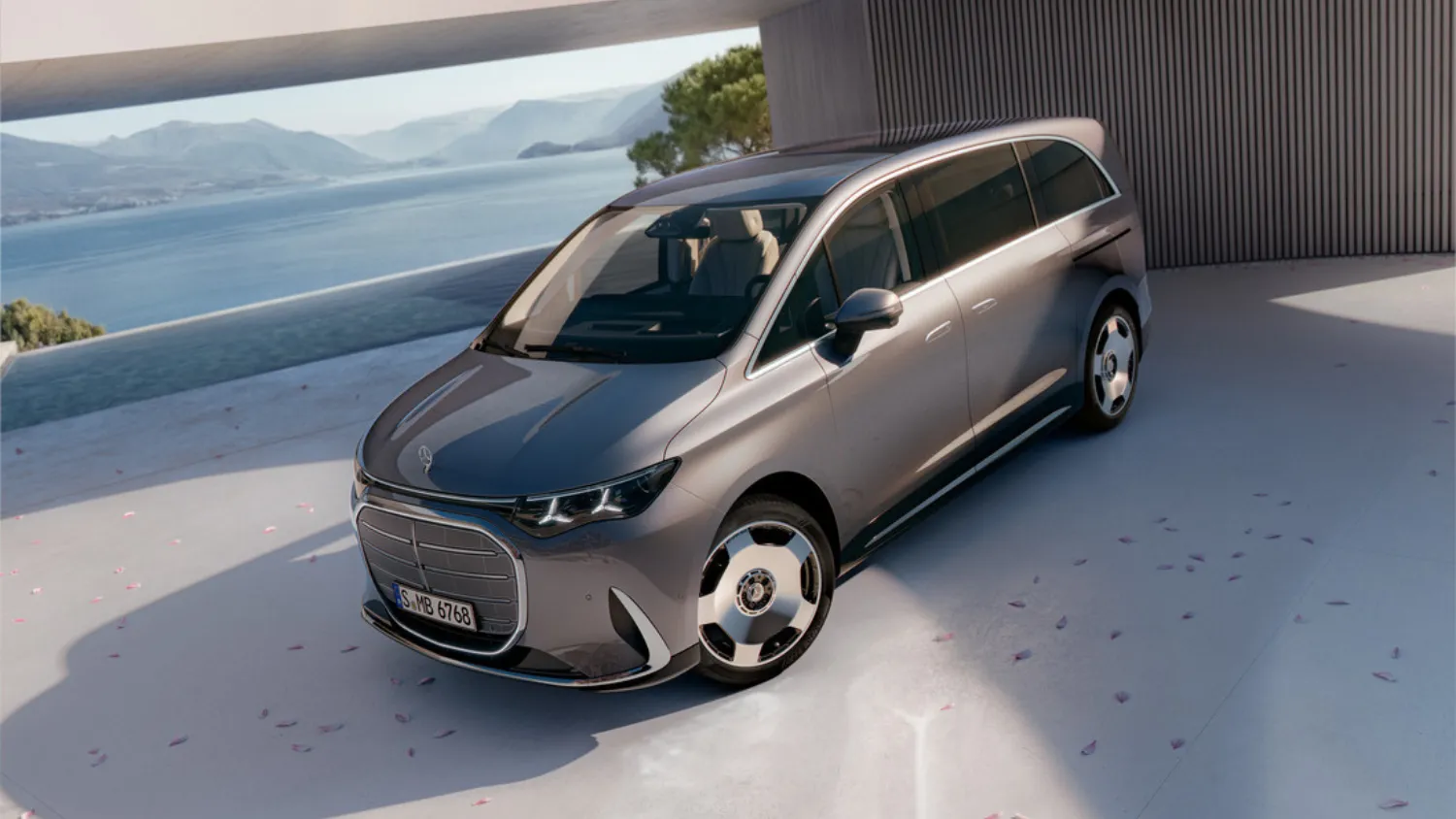 vue avant du Mercedes-Benz VLE Groupe Chevalley