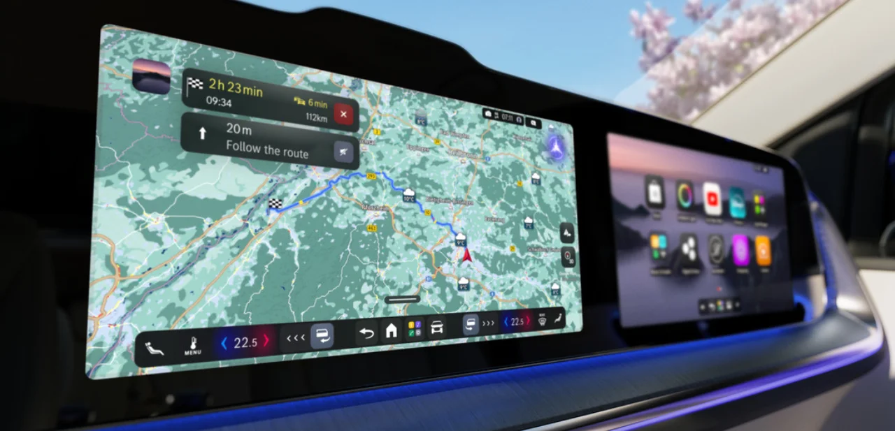 Intérieur du Mercedes-Benz VLE Polo Groupe Chevalley