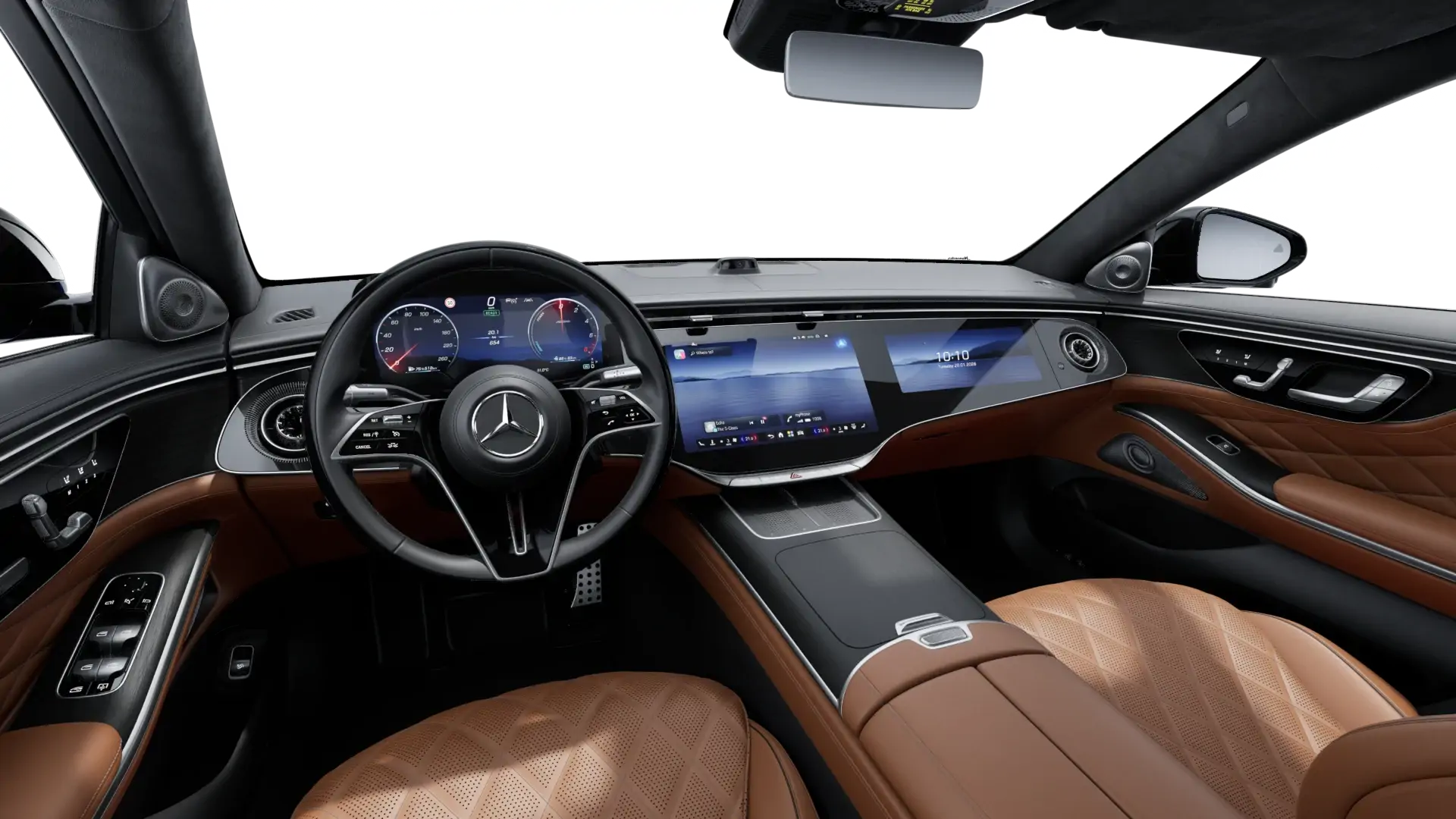 Mercedes-Benz Classe S Classe S 580 e 4MATIC Berline longue with EQ Hy AMG Line